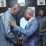 Ministre ADOM et le Ministre DOSSO